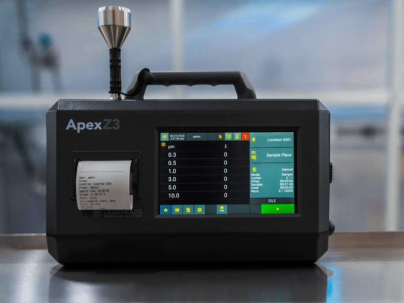 ApexZ Airborne Particle Counter - Lighthouse Worldwide Solutions
